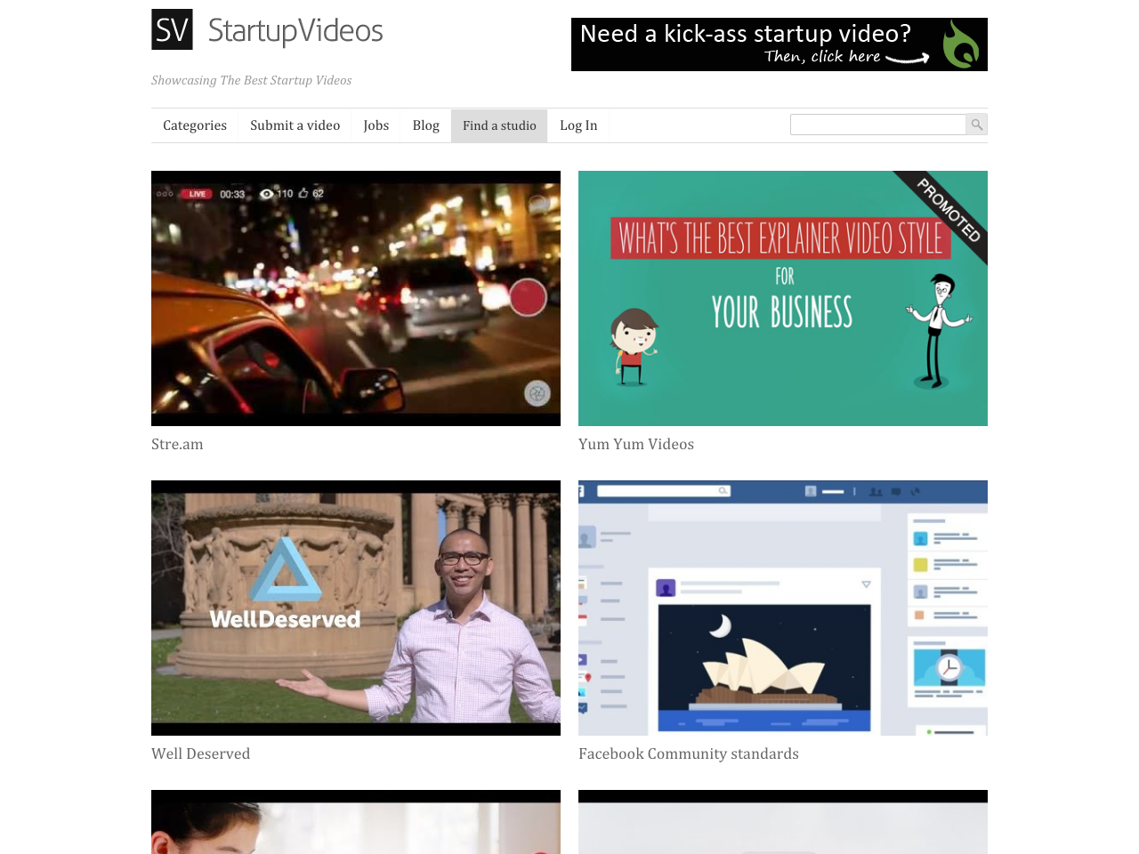 Startup Videos